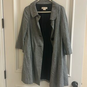 Michael kors full babydoll jacket mini checks pattern